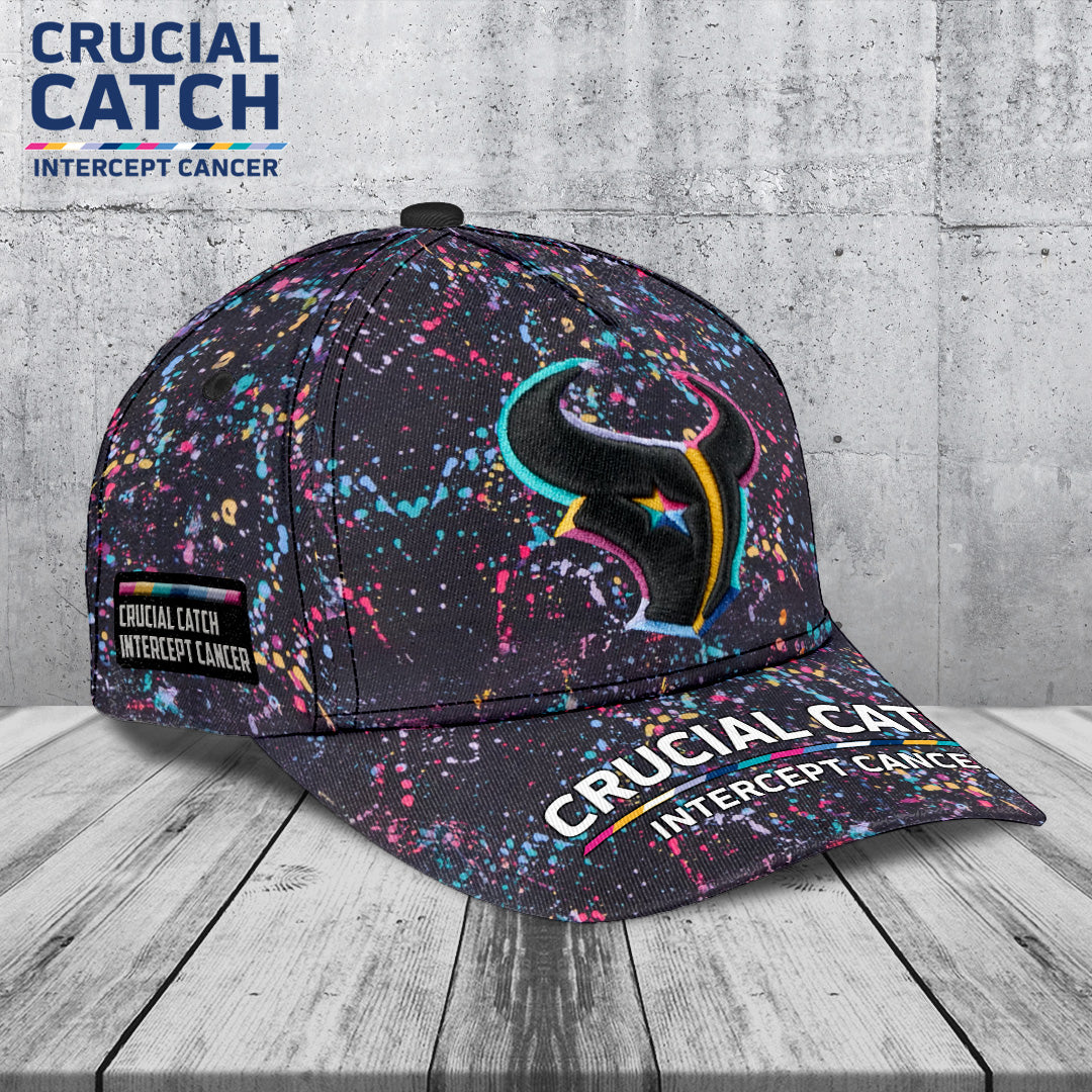 Houston Texans Crucial Catch 2025 Classic Cap – TANTN15531