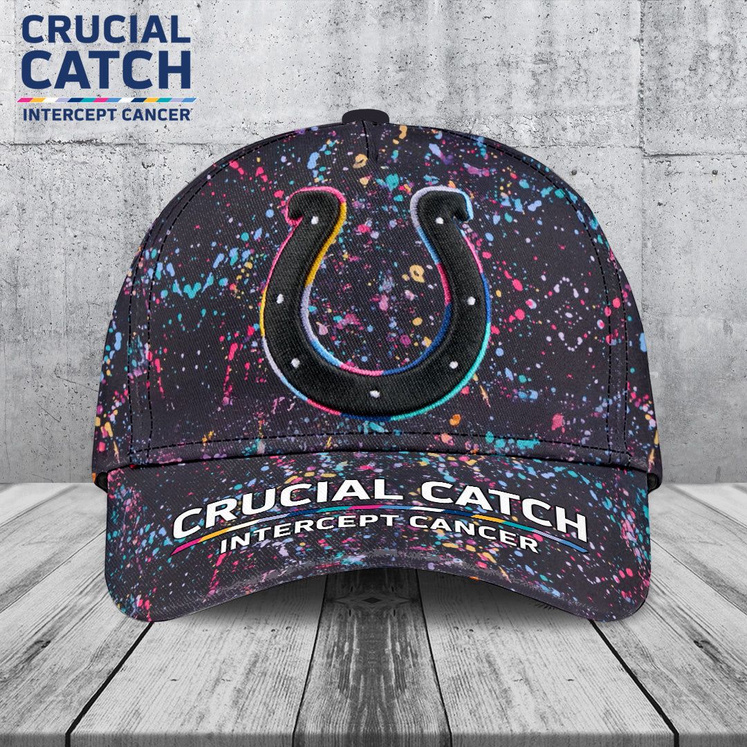 Indianapolis Colts Crucial Catch 2025 Classic Cap – TANTN15536