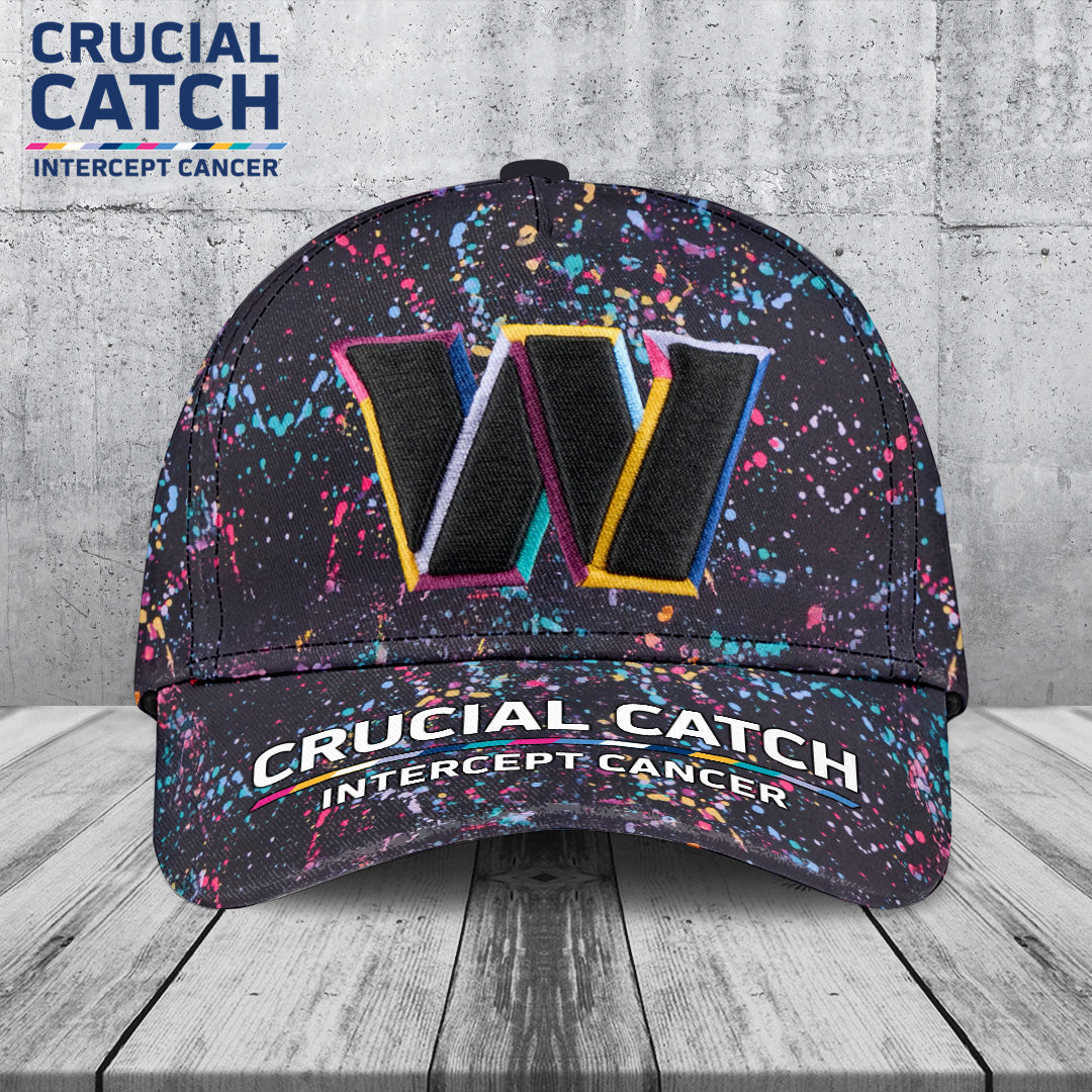 Washington Commanders Crucial Catch 2025 Classic Cap – TANTN15654