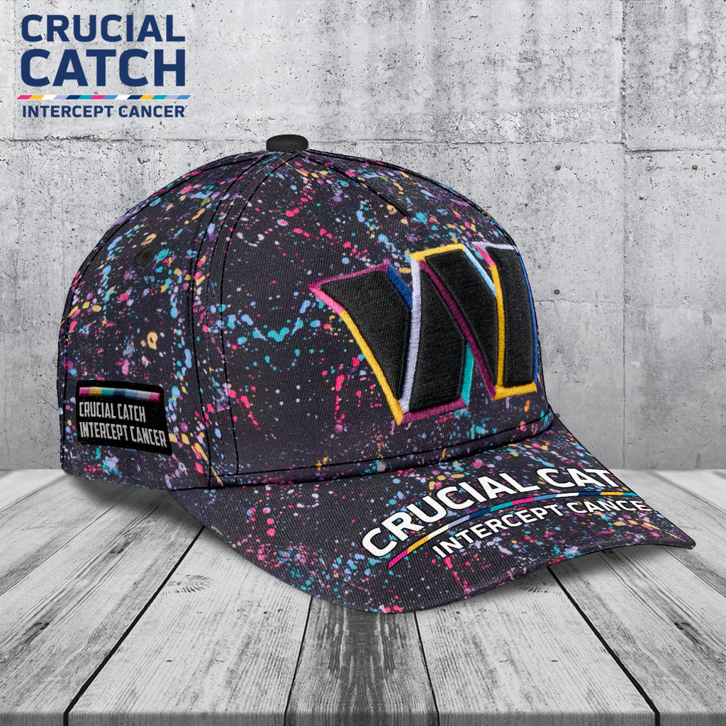 Washington Commanders Crucial Catch 2025 Classic Cap – TANTN15654