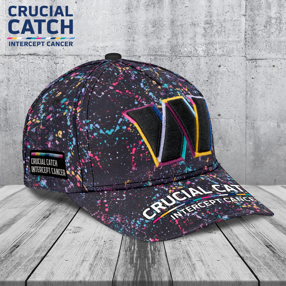 Washington Commanders Crucial Catch 2025 Classic Cap – TANTN15654
