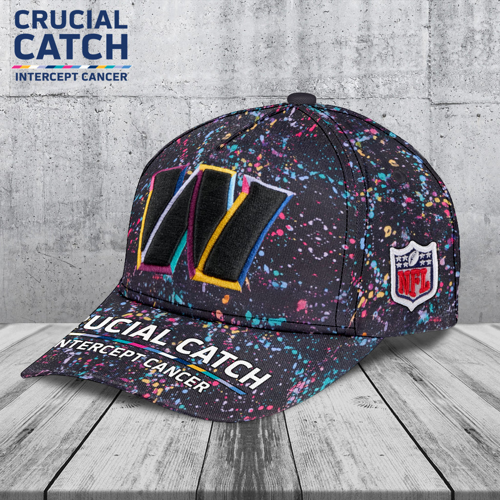 Washington Commanders Crucial Catch 2025 Classic Cap – TANTN15654