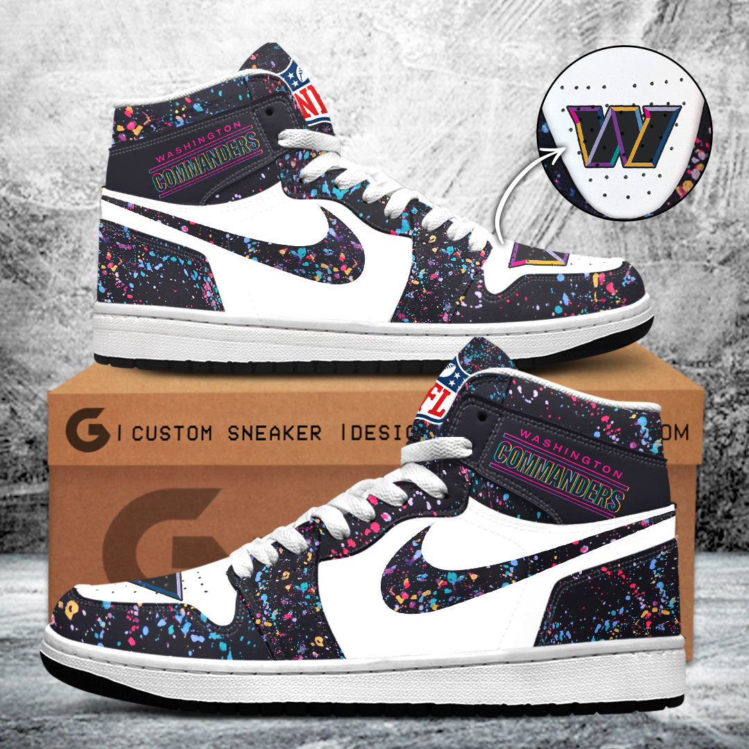 Washington Commanders Crucial Catch 2025 AJ1 Sneaker – TANTN15716