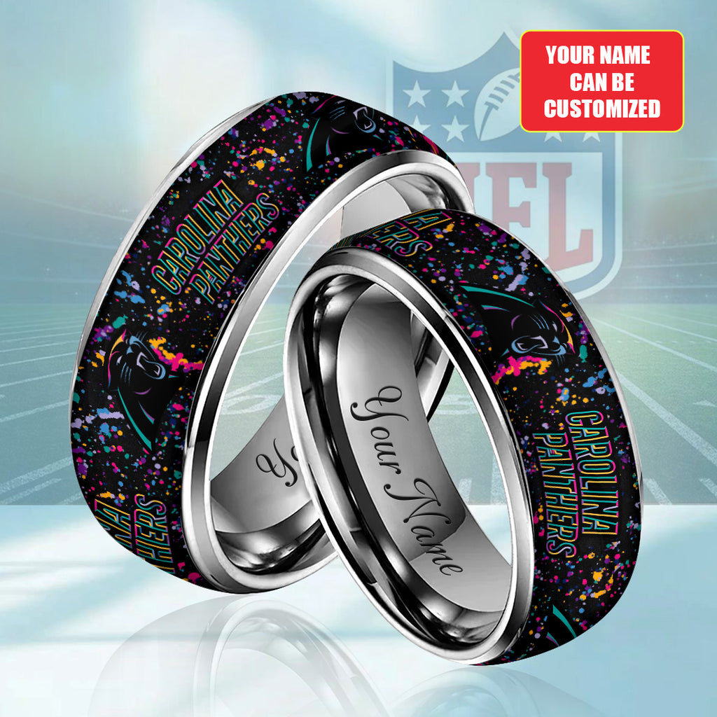 Personalized Carolina Panthers Crucial Catch 2025 Custom Alloy Ring – TANTN15812