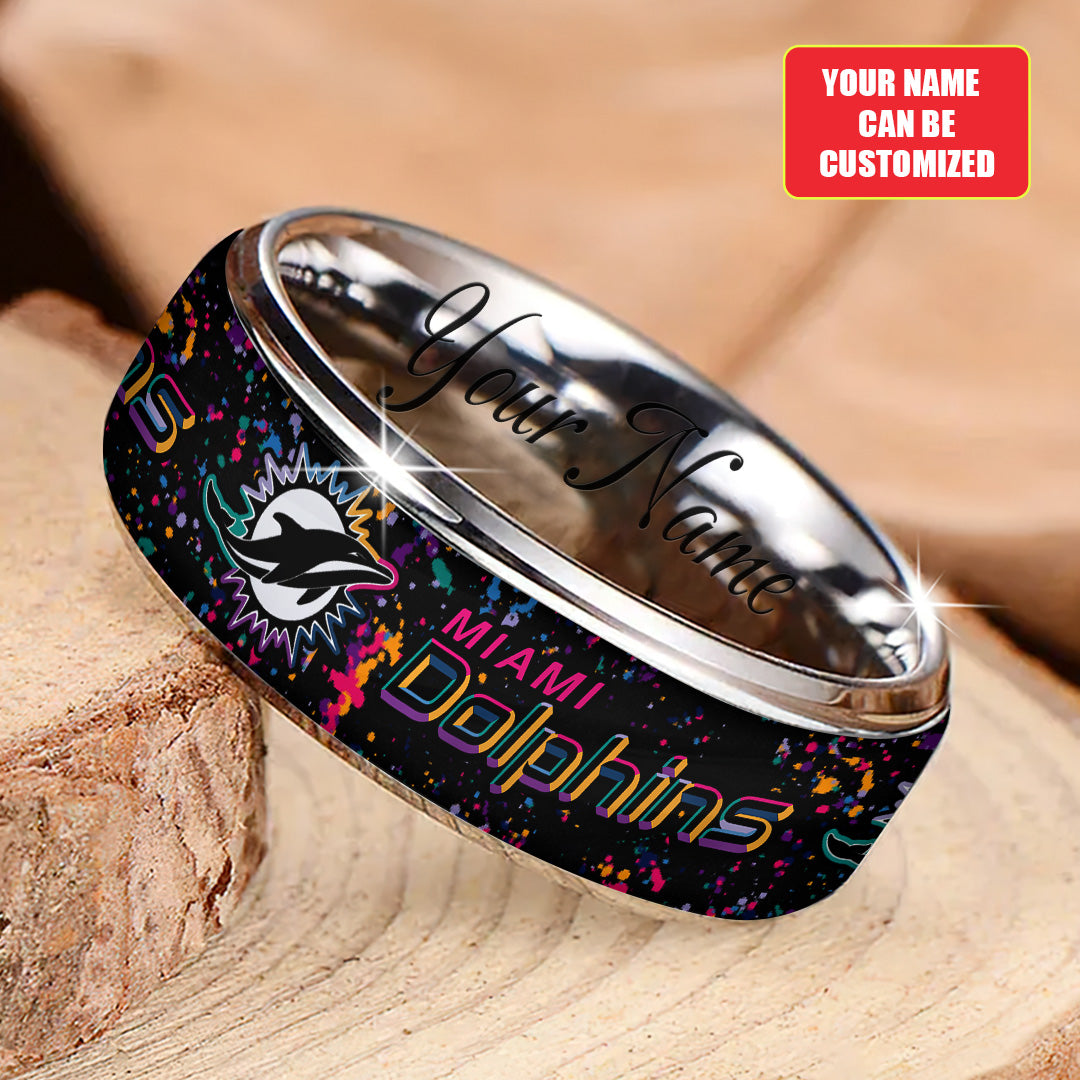 Personalized Miami Dolphins Crucial Catch 2025 Custom Alloy Ring – TANTN15826