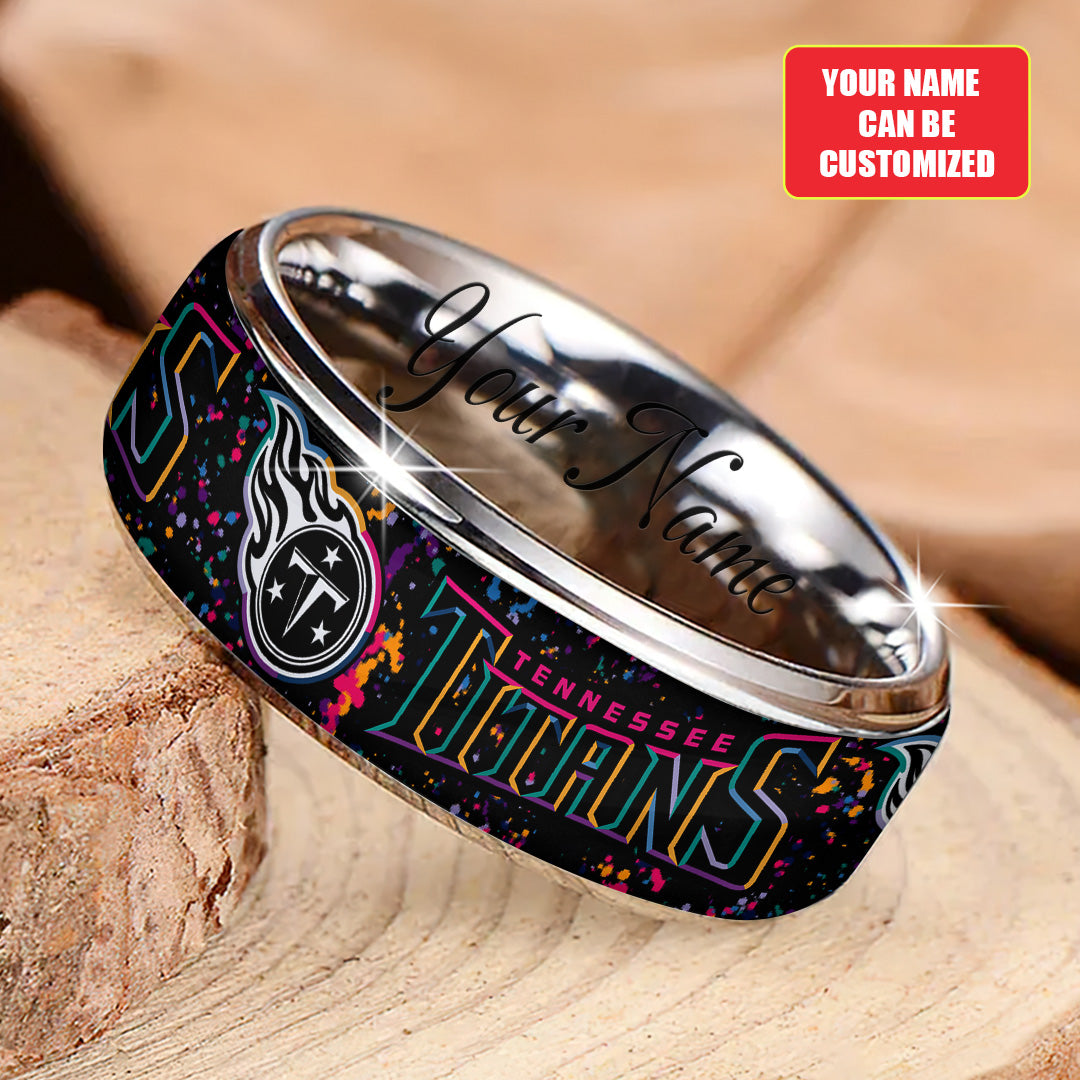 Personalized Tennessee Titans Crucial Catch 2025 Custom Alloy Ring – TANTN15838