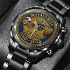 Buffalo Bills Black Stainless Steel Watch – TANTN15902