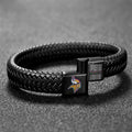 Minnesota Vikings Crucial Catch 2025 Braided Leather Bracelet – TANTN15927