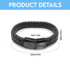 New York Jets Crucial Catch 2025 Braided Leather Bracelet – TANTN15936