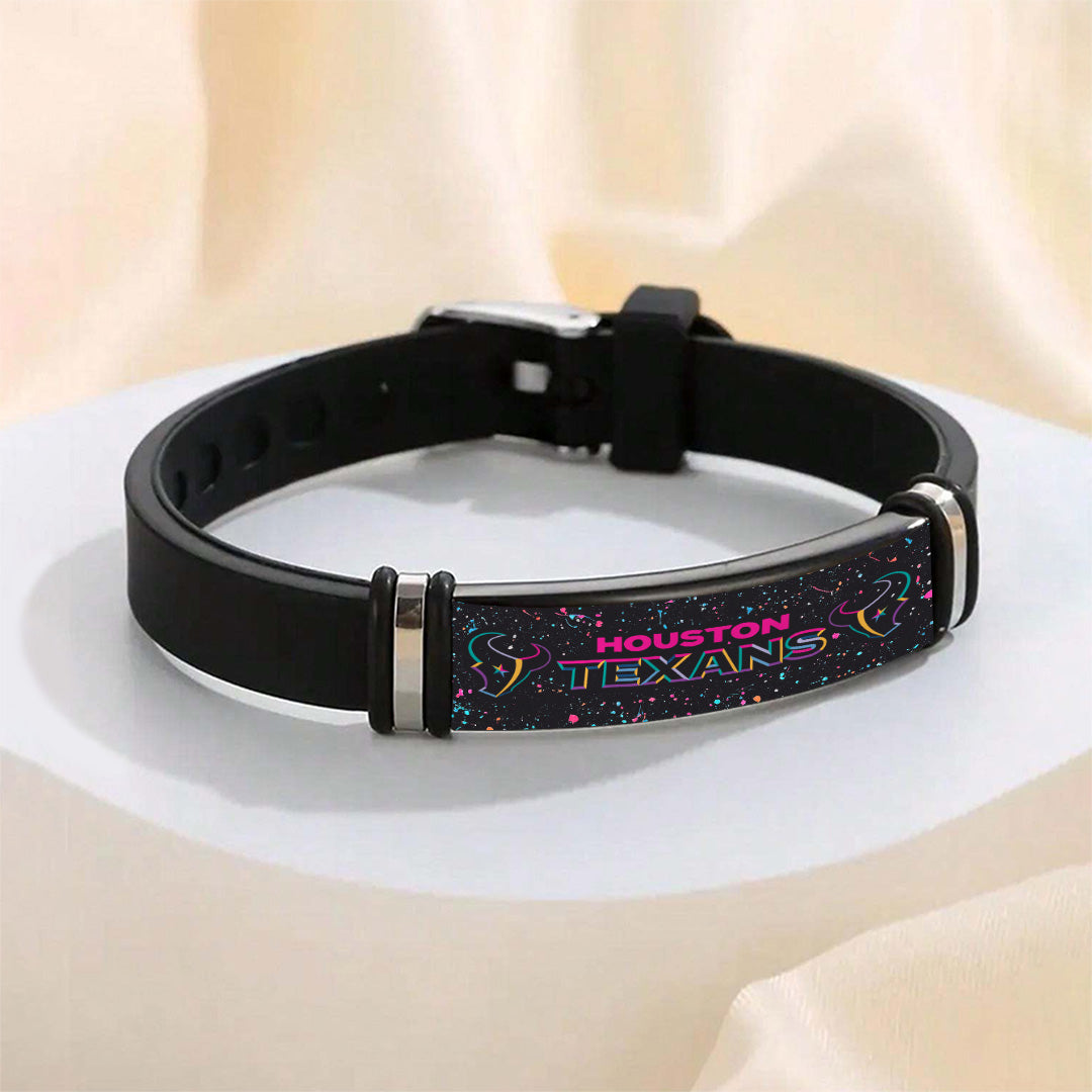 Houston Texans Crucial Catch 2025 Photo Bracelet – TANTN15953