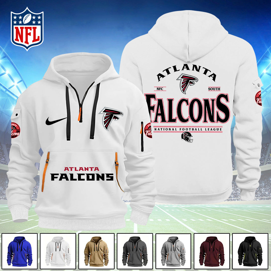 Atlanta Falcons 2D Quarter Zip Hoodie – TANTN16103
