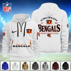 Cincinnati Bengals 2D Quarter Zip Hoodie – TANTN16108