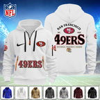 San Francisco 49ers 2D Quarter Zip Hoodie – TANTN16129