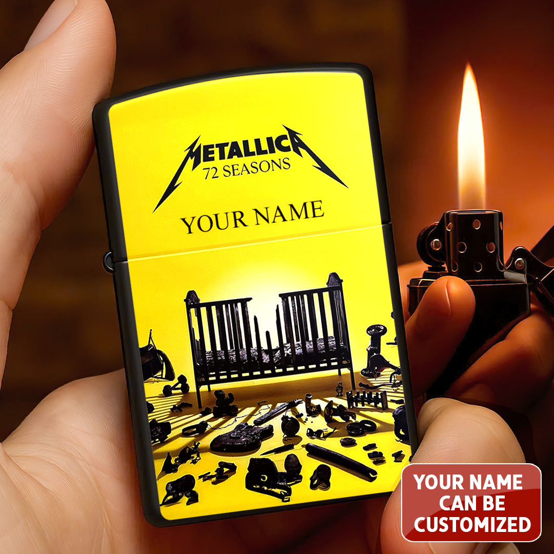 Personalized Metallica Zippo Lighter Case (No Insert) – TANTN16360