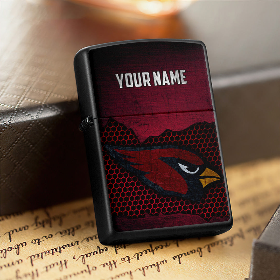 Personalized Arizona Cardinals Zippo Lighter Case (No Insert) – TANTN16514