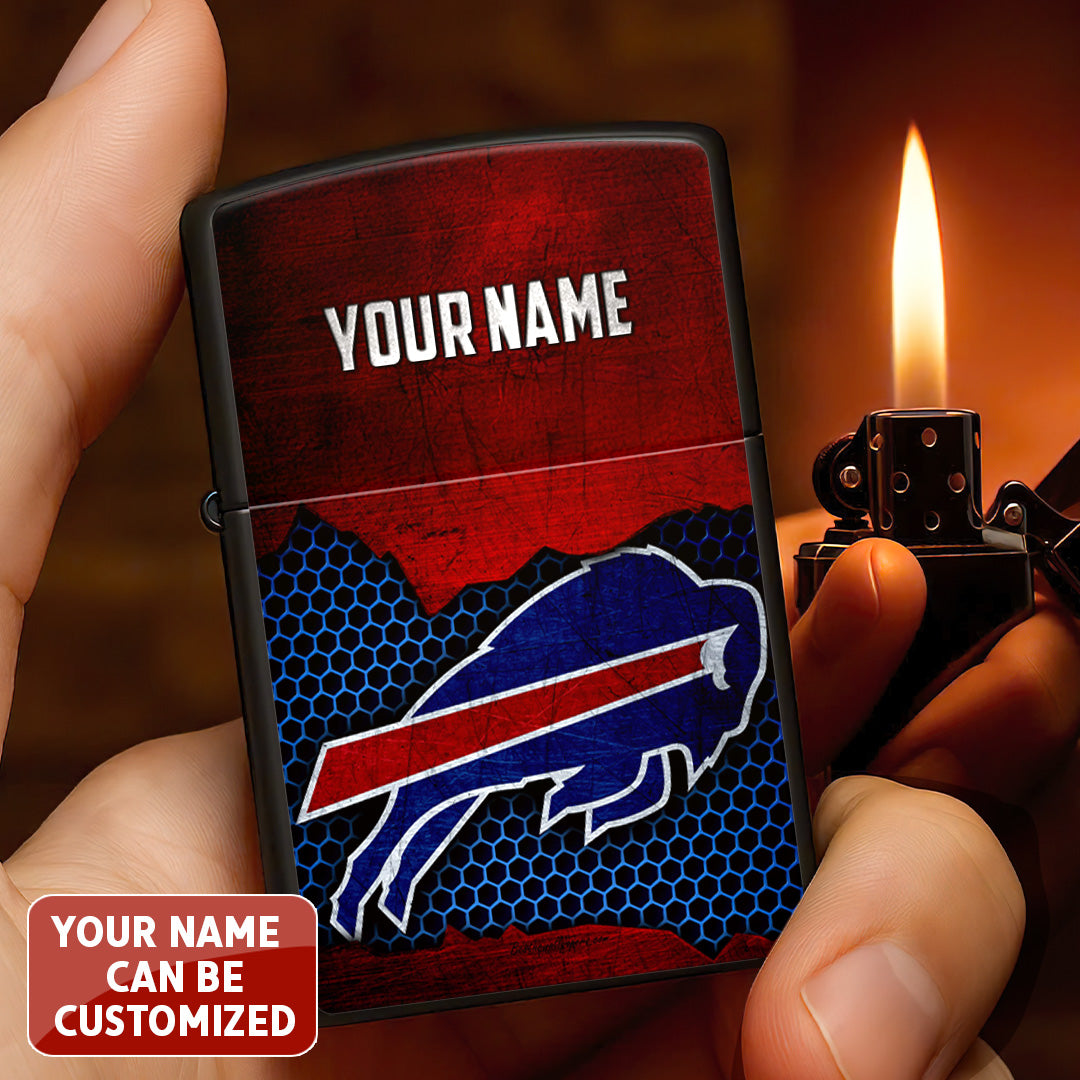 Personalized Buffalo Bills Zippo Lighter Case (No Insert) – TANTN16517