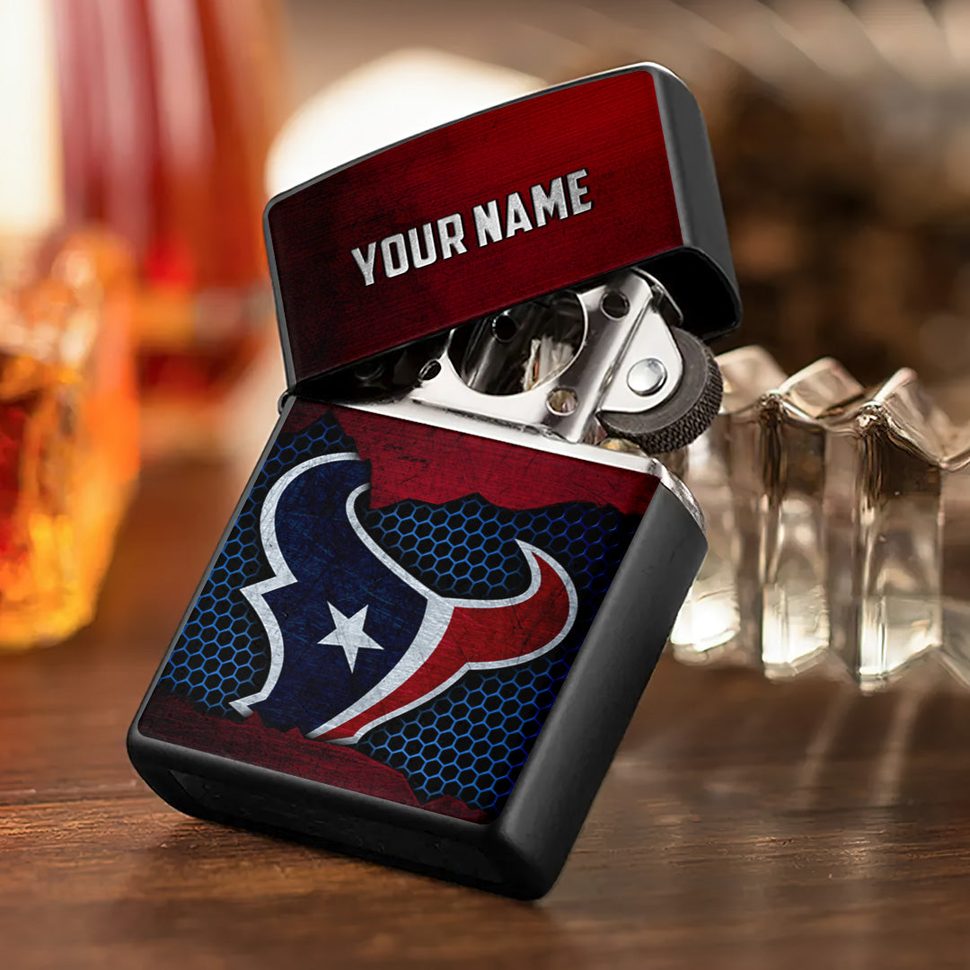 Personalized Houston Texans Zippo Lighter Case (No Insert) – TANTN16526