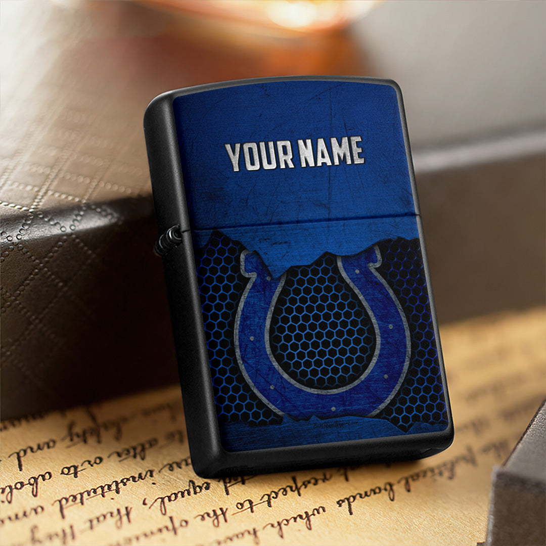 Personalized Indianapolis Colts Zippo Lighter Case (No Insert) – TANTN16527