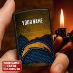 Personalized Los Angeles Chargers Zippo Lighter Case (No Insert) – TANTN16531