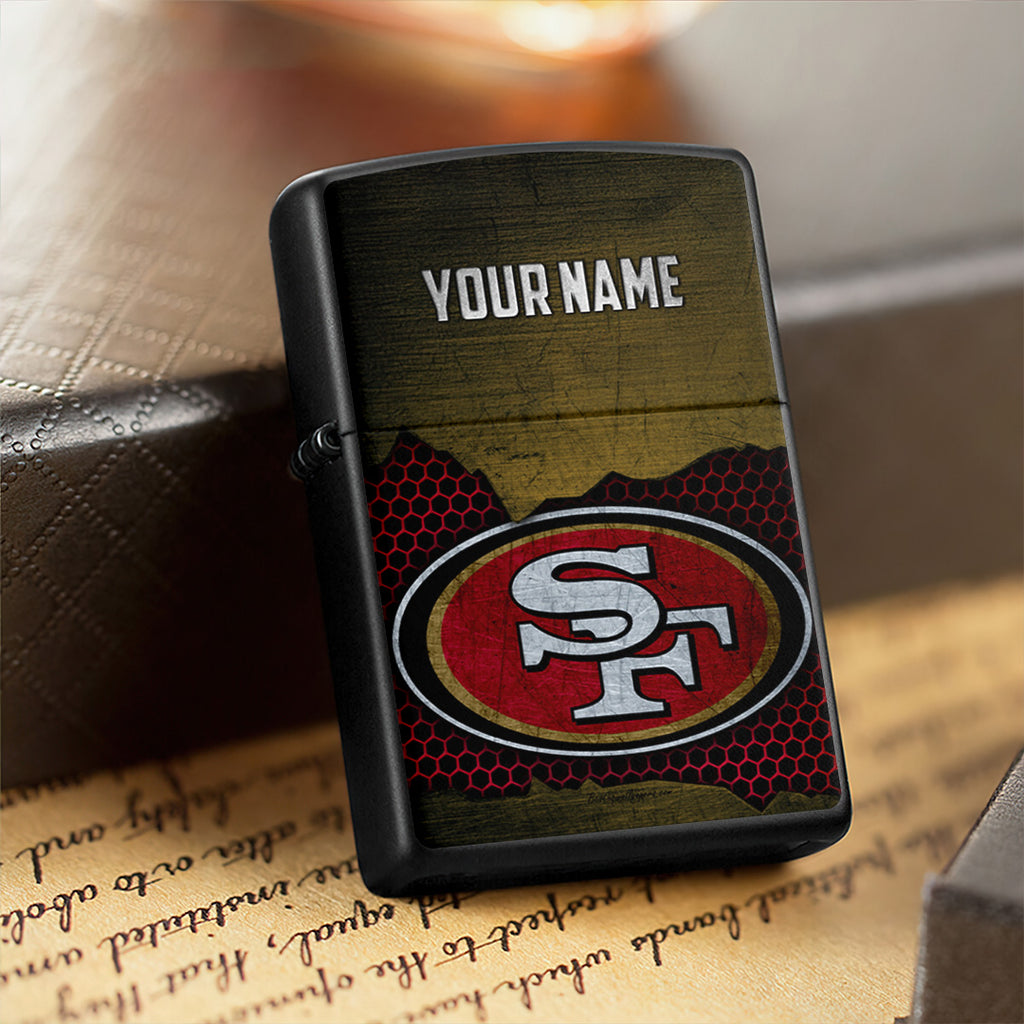 Personalized San Francisco 49ers Zippo Lighter Case (No Insert) – TANTN16541