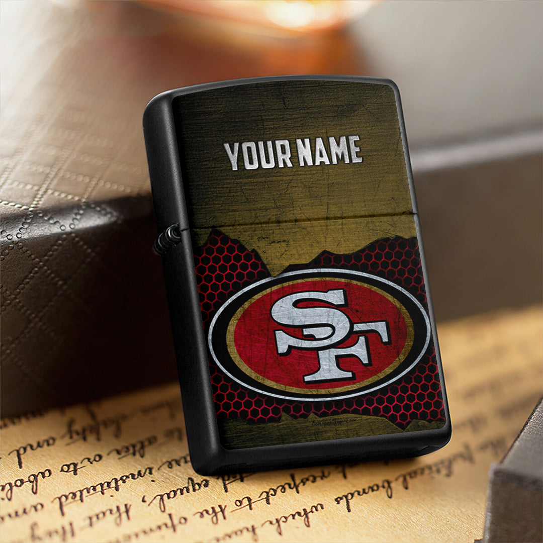 Personalized San Francisco 49ers Zippo Lighter Case (No Insert) – TANTN16541