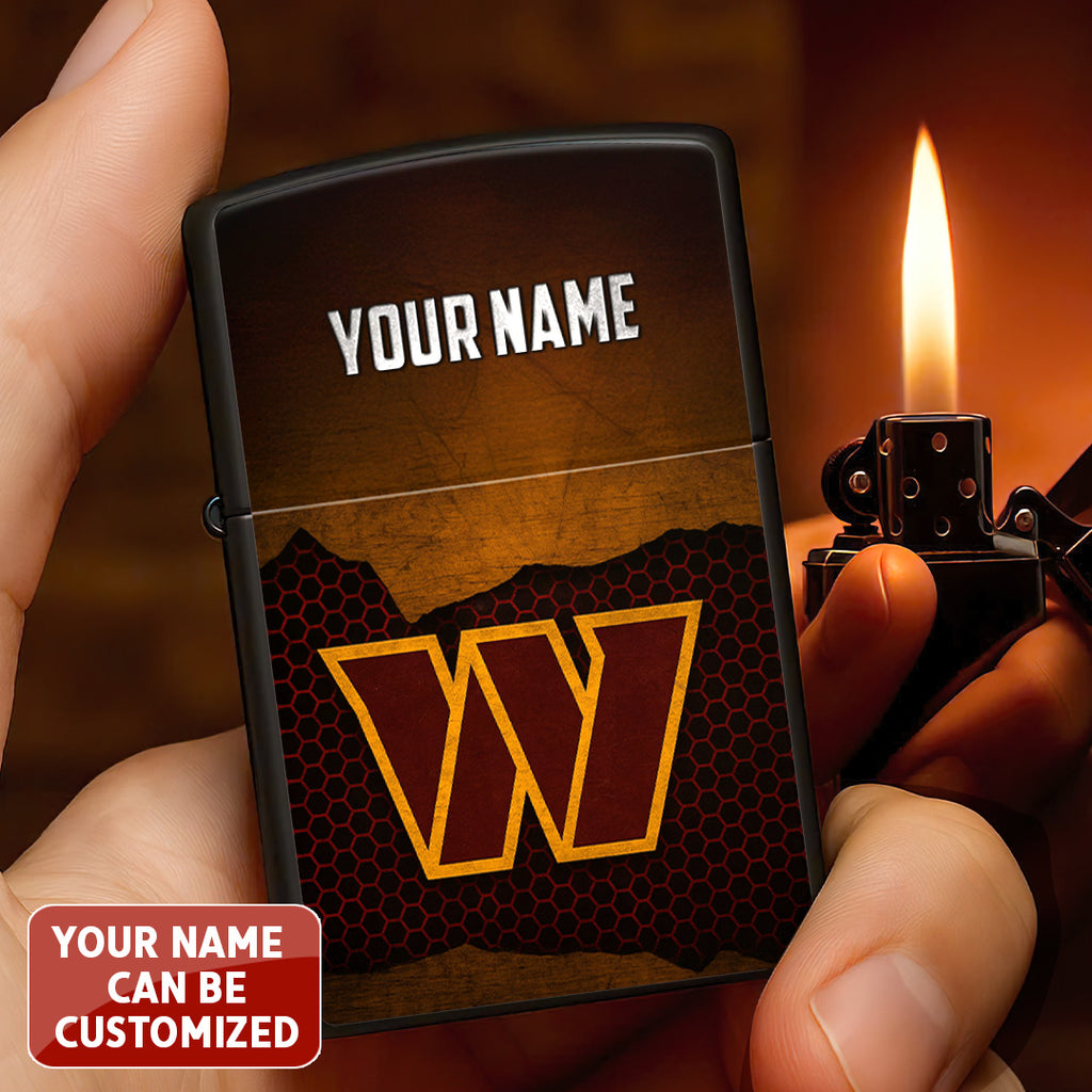 Personalized Washington Commanders Zippo Lighter Case (No Insert) – TANTN16545