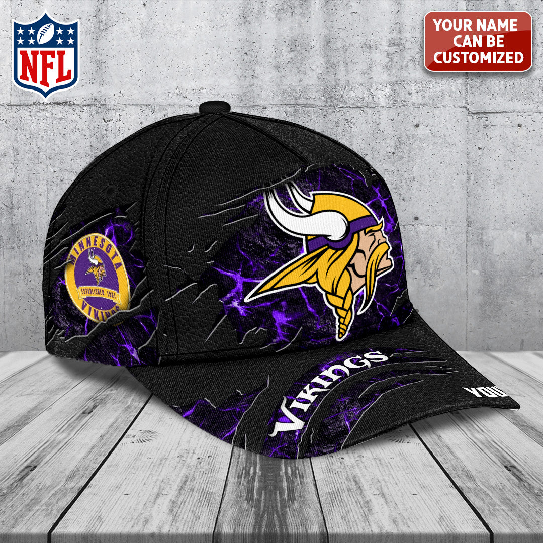 Personalized Minnesota Vikings Classic Cap – TANTN16682