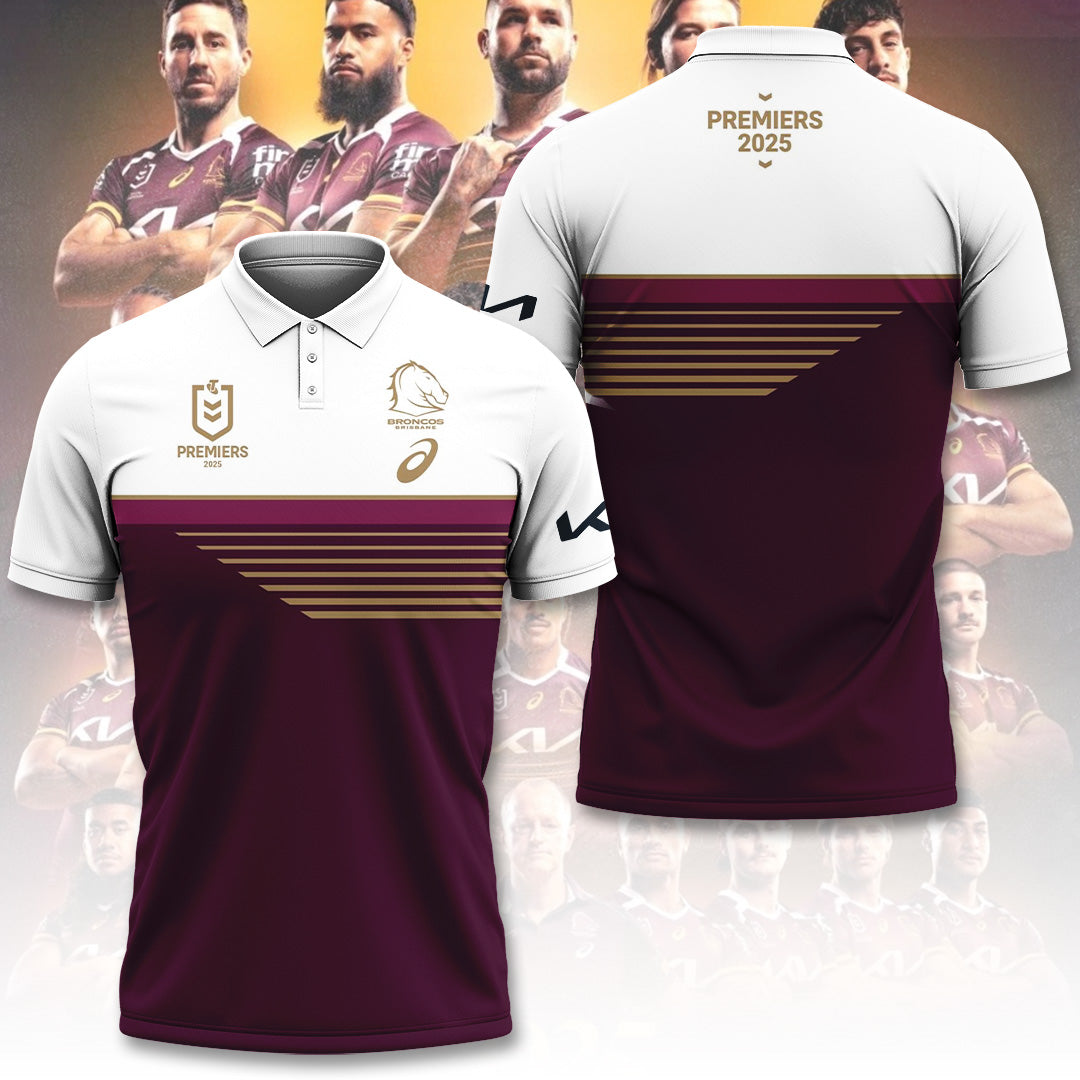 Brisbane Broncos 2025 Premiership 3D Apparel – TANTN17153
