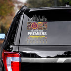 Brisbane Broncos Premiers 2025 3D Car Sticker – TANTN17244