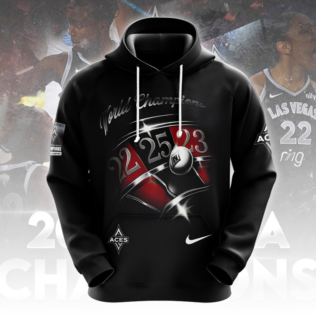 Las Vegas Aces 2025 WNBA Finals Champions 3D Apparel – TANTN17351