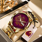 Brisbane Broncos 2025 Premiership Alloy Luxury Quartz Watch – TANTN17397