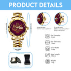 Brisbane Broncos 2025 Premiership Alloy Luxury Quartz Watch – TANTN17397