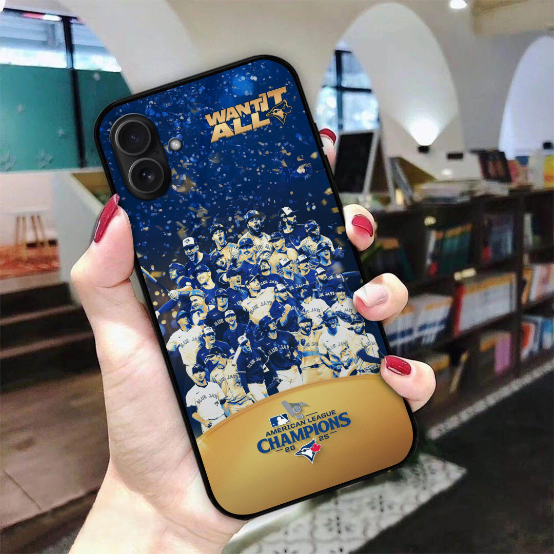 Toronto Blue Jays 2025 American League Champions Phone Case – TANTN17665