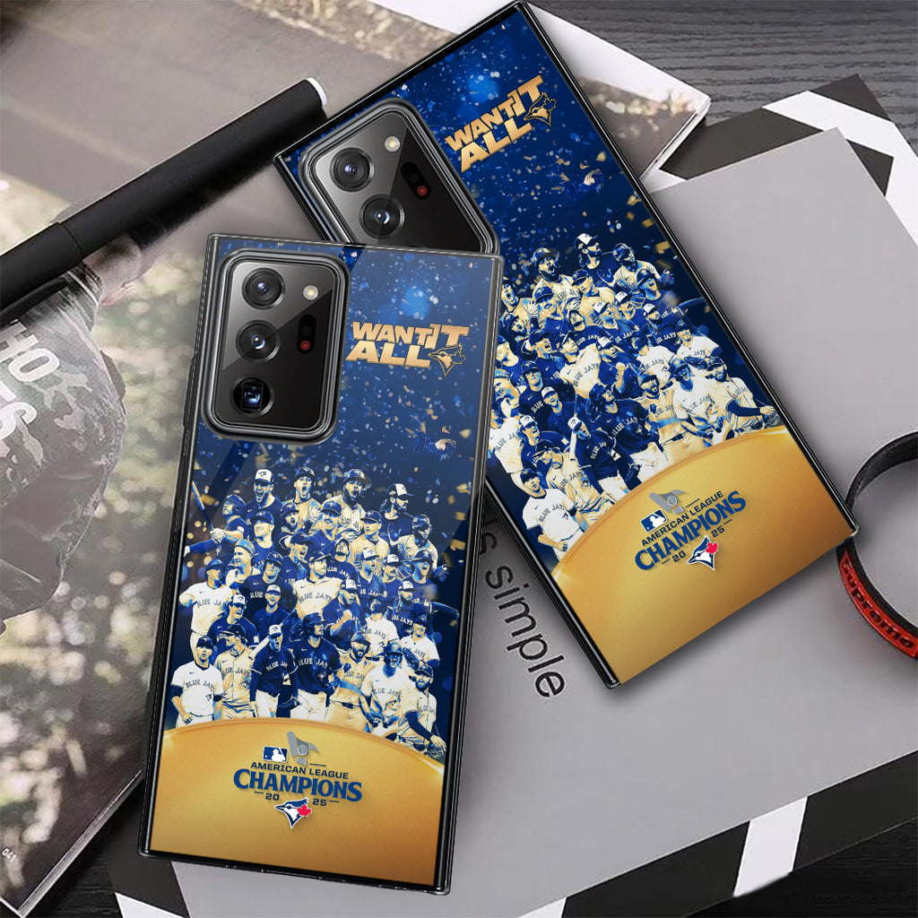 Toronto Blue Jays 2025 American League Champions Phone Case – TANTN17665