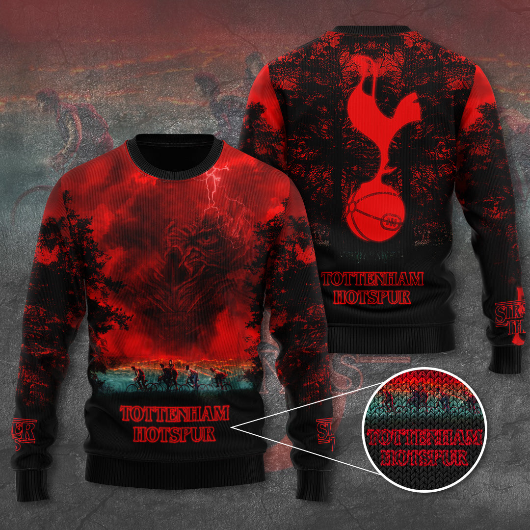 Tottenham Hotspur FC x Stranger Things Ugly Sweater – TANTN17784