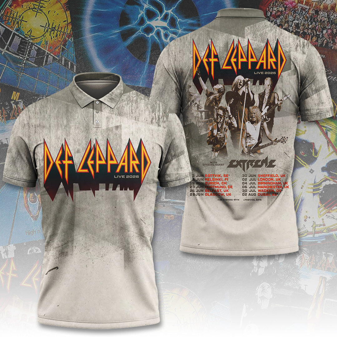 Def Leppard 3D Apparel – TANTN17833