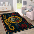 Guns N' Roses 40th Anniversary Rectangular Rug – TANTN17867