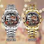 Cincinnati Bengals 57th Anniversary 2025 Alloy Luxury Quartz Watch – TANTN18022