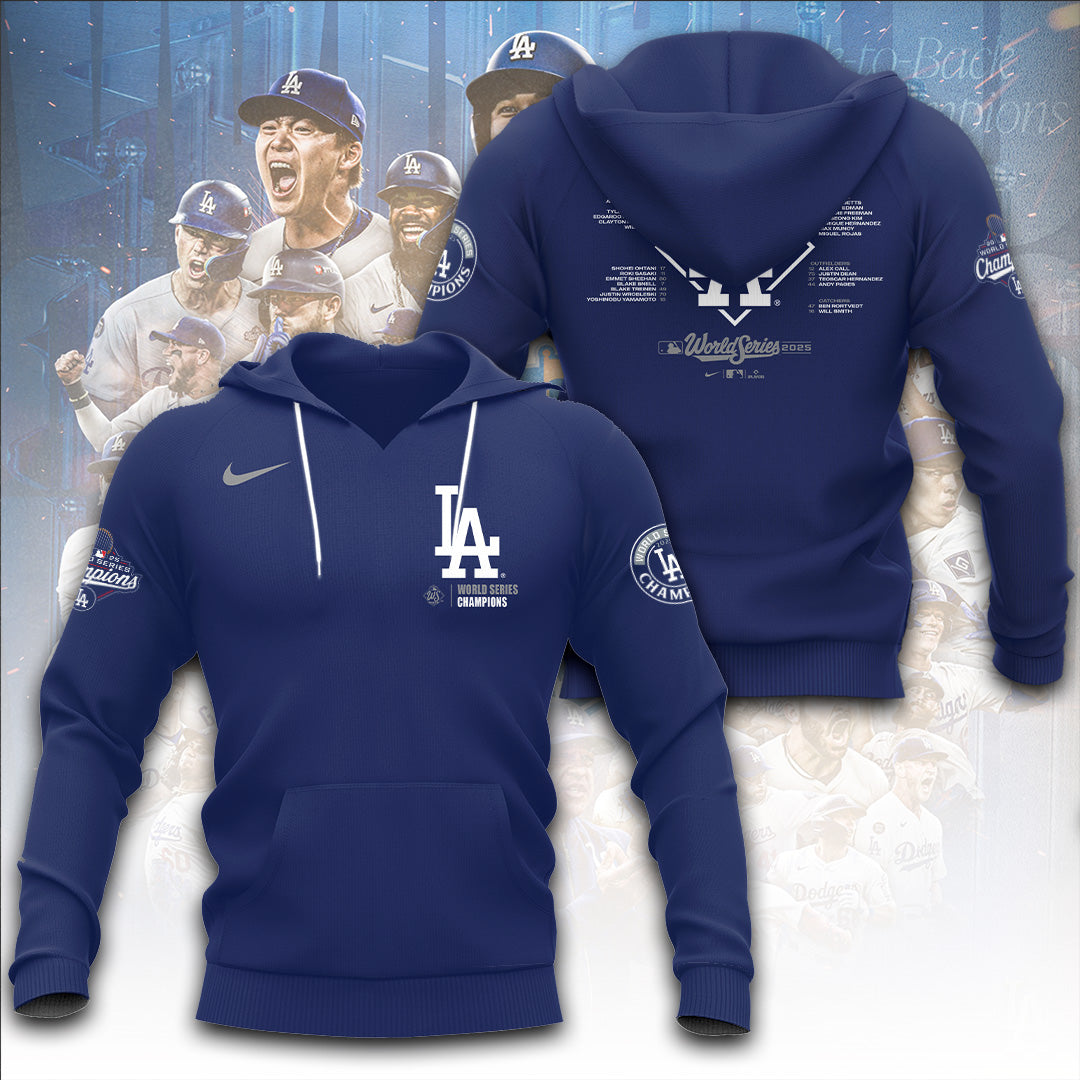 Los Angeles Dodgers World Series 2025 3D Apparel – TANTN18066