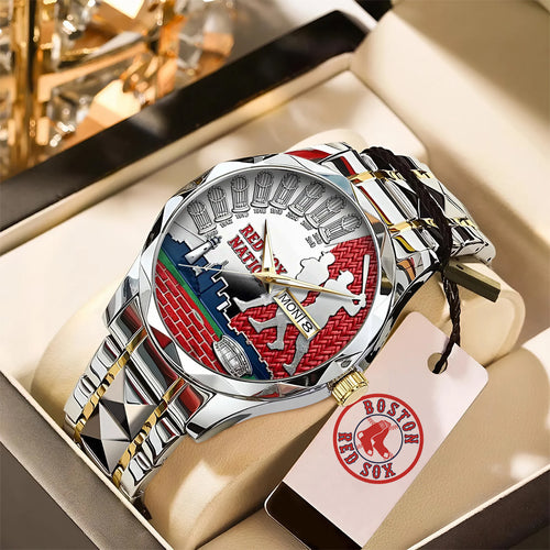Boston Red Sox 125th Anniversary Alloy Luxury Quartz Watch – TANTN18278