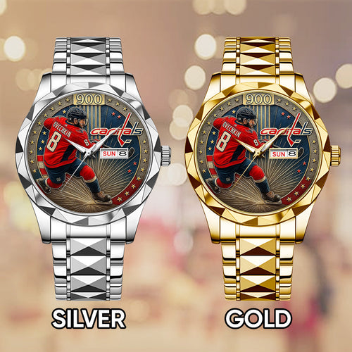 Alex Ovechkin x Washington Capitals Alloy Luxury Quartz Watch – TANTN18400
