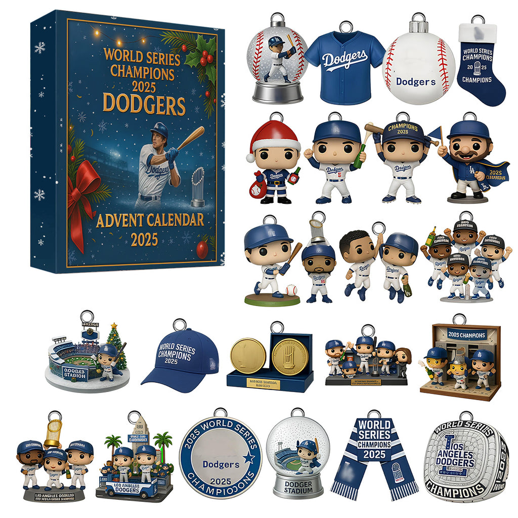Los Angeles Dodgers World Series 2025 Advent Calendar – TANTN18581