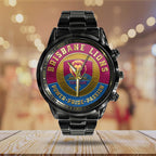 Brisbane Lions Black Stainless Steel Watch – TANTN18626