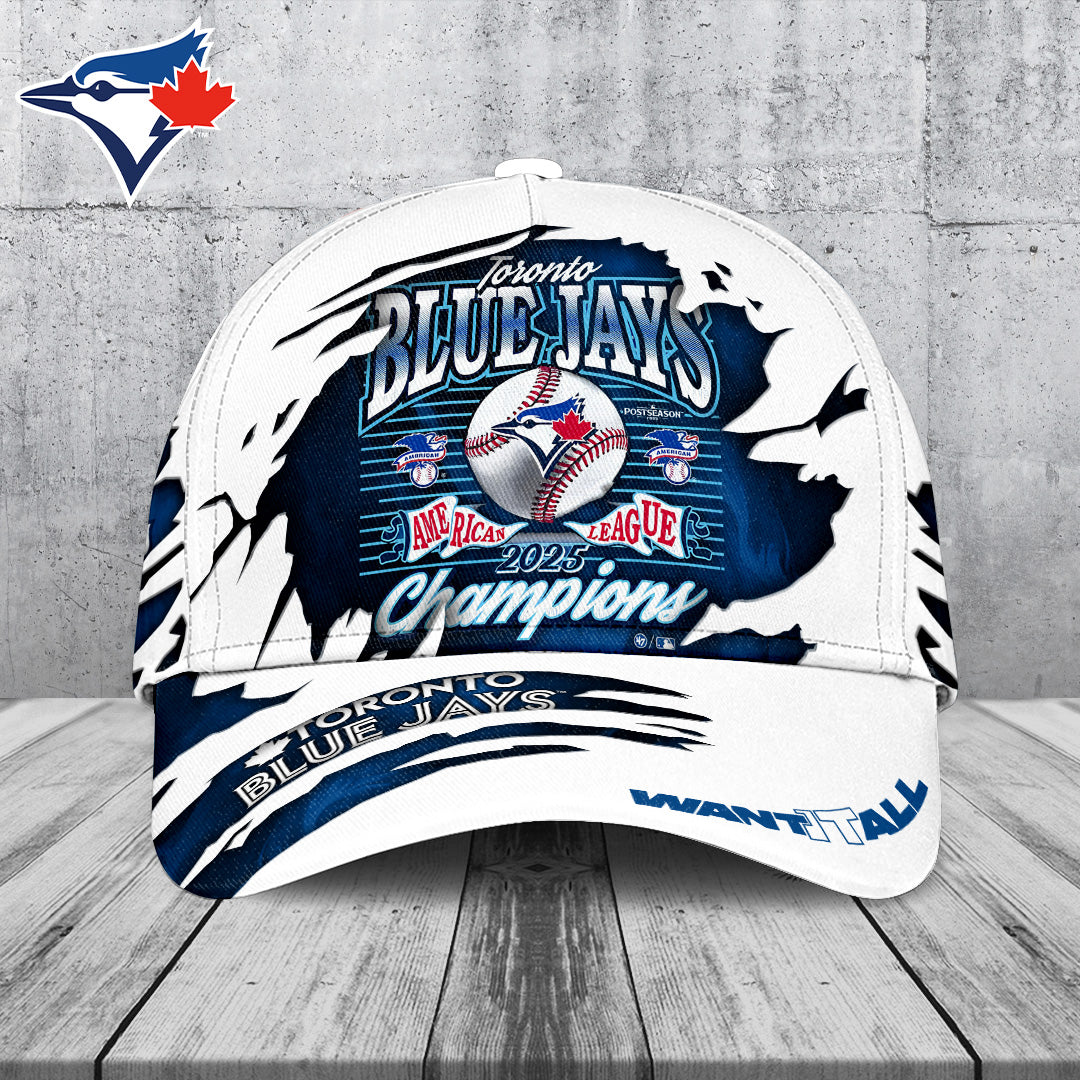 Toronto Blue Jays WinCraft 2025 American League Champions Classic Cap – TANTN18648