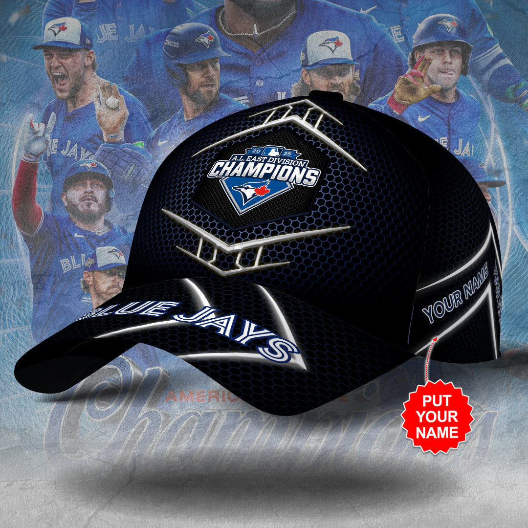 Personalized Toronto Blue Jays WinCraft 2025 American League Champions Classic Cap – TANTN18651