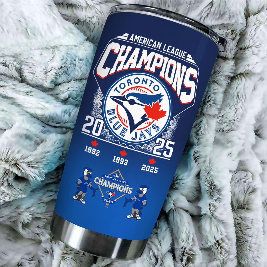 Toronto Blue Jays WinCraft 2025 American League Champions Tumbler Cup – TANTN18661