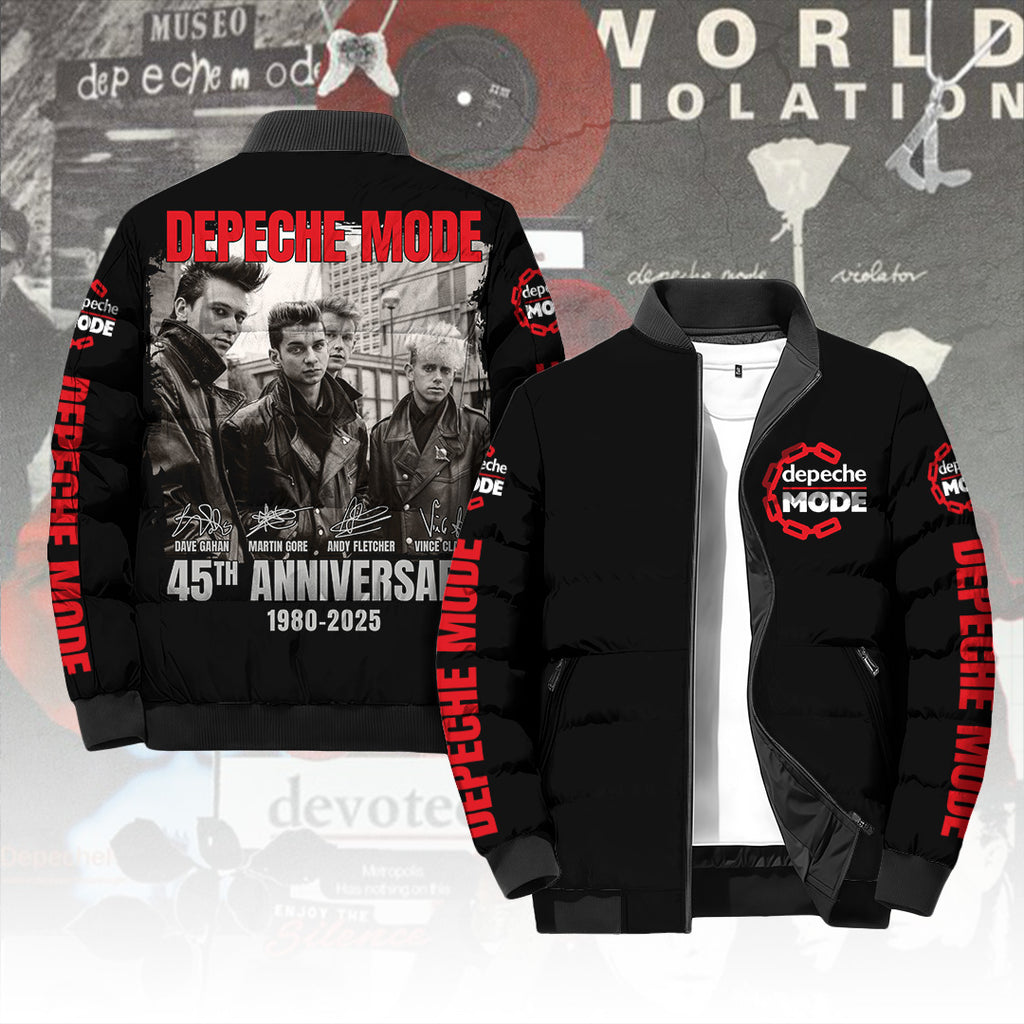Depeche Mode 45th Anniversary 3D Cotton-Padded Jacket – TANTN18780