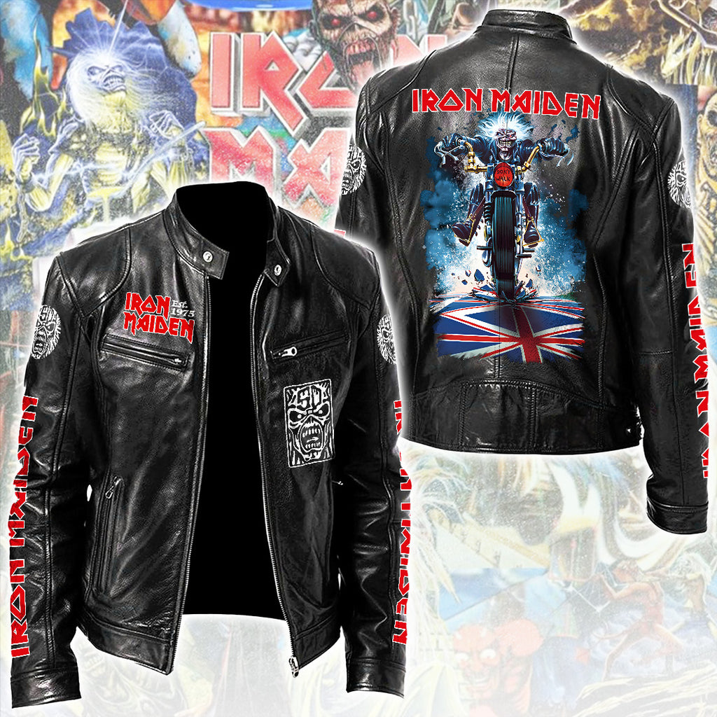 Iron Maiden Motorcycle Leather Jacket – TANTN18794