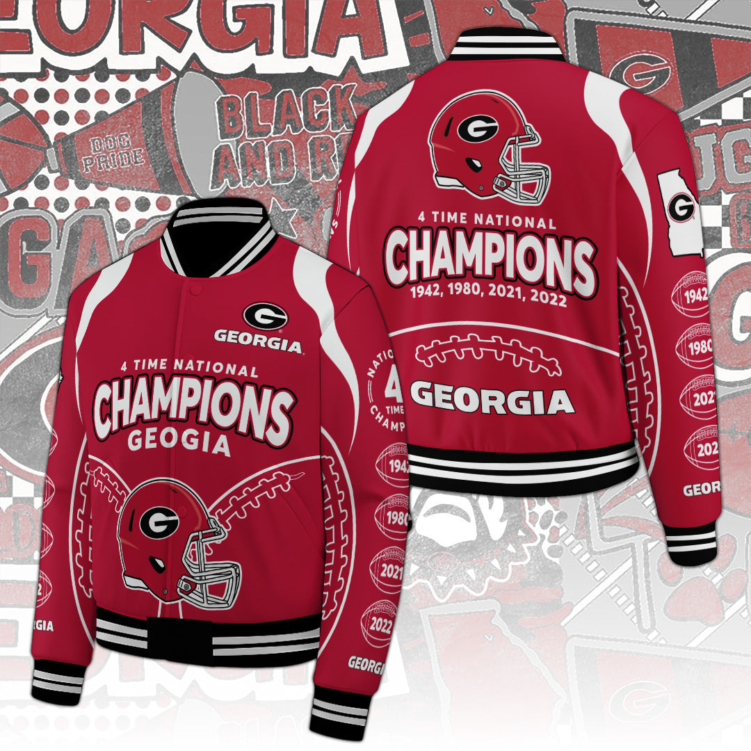 Georgia Bulldogs Football Varsity Jacket – TANTN19064