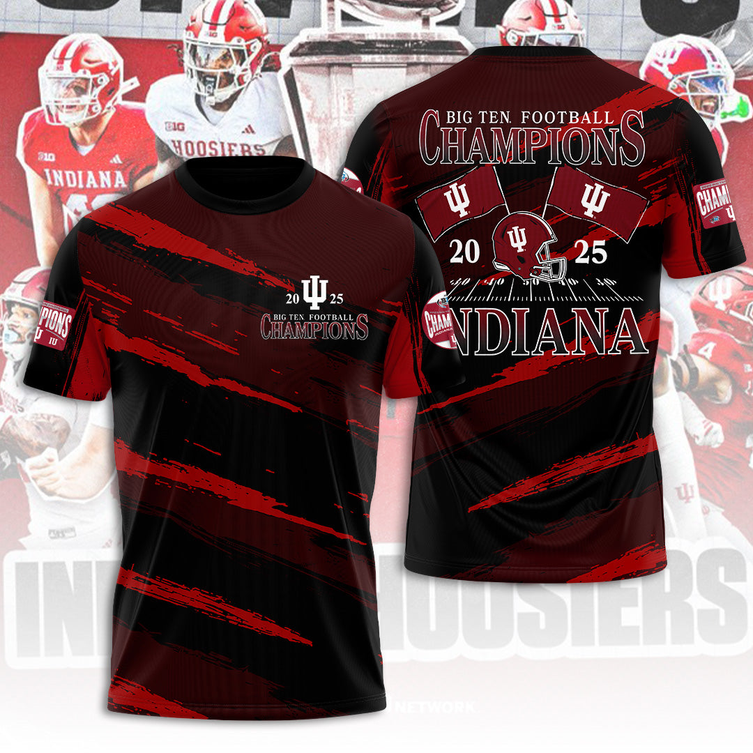 Indiana Hoosiers Football 3D Apparel – TANTN19265
